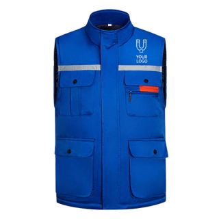 Custom Winter Work Vest Tactical Work Wear with Pockets for Working Outdoor Activities