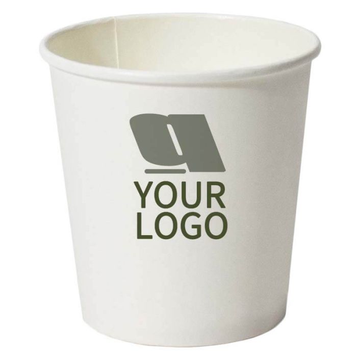 Custom Logo Printed Paper Cups Disposable Hot Cup Espresso Cups for Party/  Travel/ Event