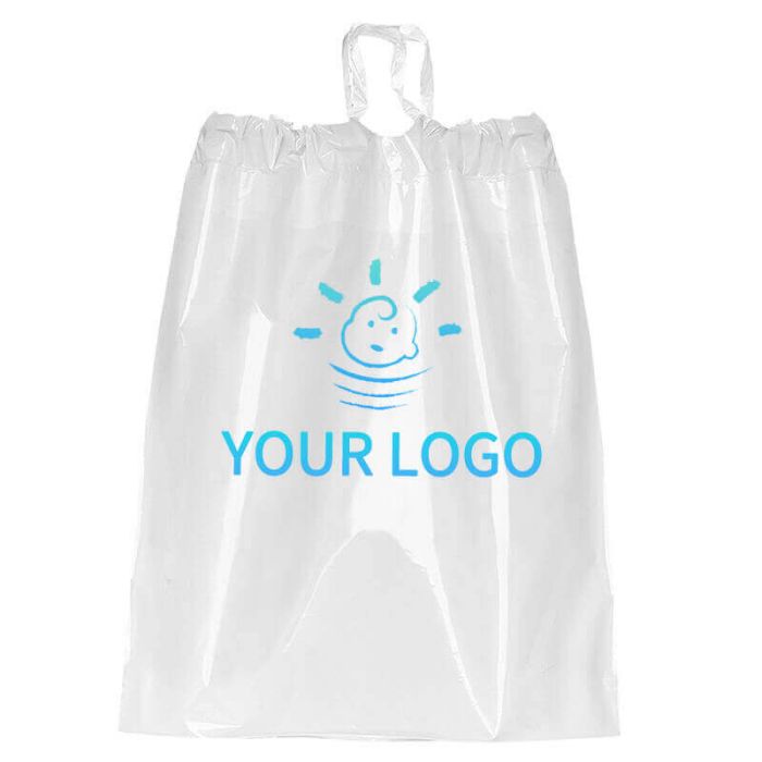 Plastic Custom Drawstring Bag
