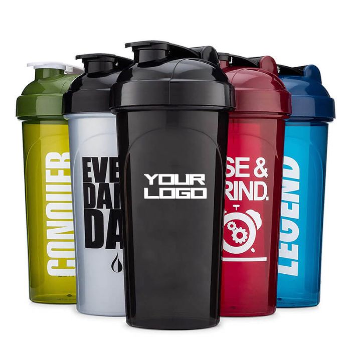 1pc Plastic Fitness Shaker Cup/coffee Cup